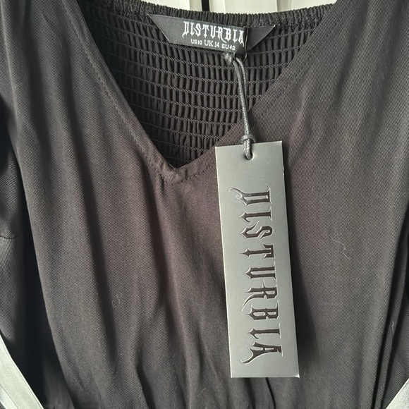 Raven V-Neck Sleeveless Chain Midi Dress - Picture 2 of 7